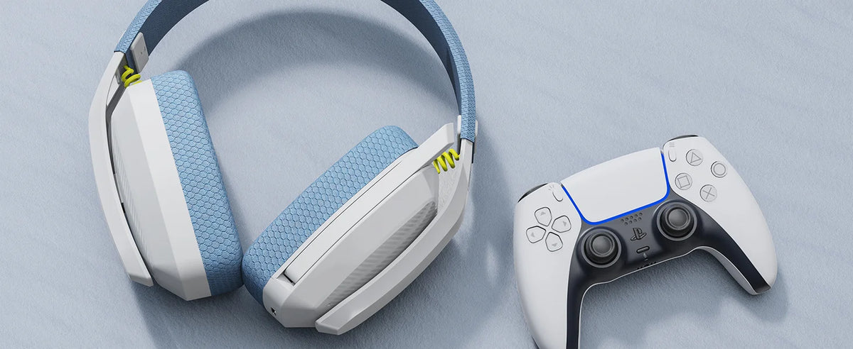 BINNUNE BW06 casques Bluetooth Gamer avec micro casque de jeu sans fil 2.4GHz avec Microphone pour PS5 PS4 PC Mac Playstation