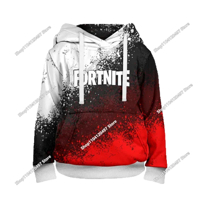 2025 New Fortnite Hoodies 3D Print Men's Hoodie Harajuku Long Sleeve Oversized Sweatshirt Man Hoodies Unisex Cosplay Clothing