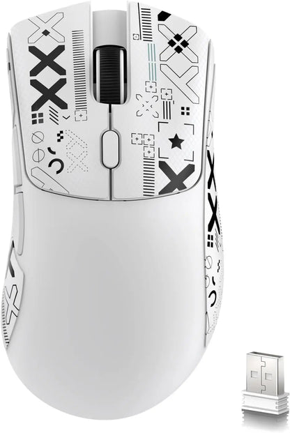 Attack Shark R1 Wireless Gaming Mouse 55g Lightweight 18000dpi PAW3311 Tri-Mode 2.4G/Bluetooth 5.2/USB-C for PC/Mac