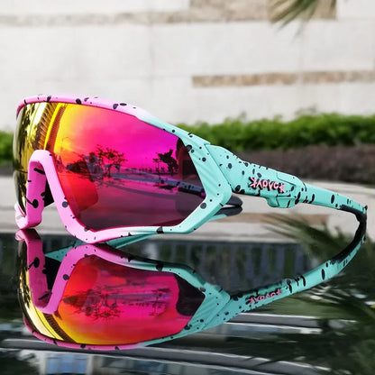 Kapvoe Men Brand Fishing Mountainee Cycling Sunglasses Women Road Bike Goggles Bicycle Glasses Cycling Eyewear Oculos Ciclismo