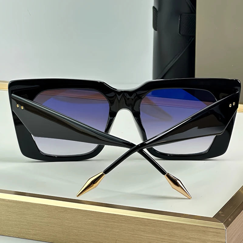 430 Square Acetate High Quality Sunglasses for Men and Women Handmade Men and Women UV400 Outdoor Personlized Trendy Eyeglasses