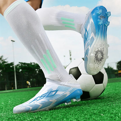 Pánska outdoorová futbalová obuv, profesionálna futbalová obuv, kopačky na futbalové ihrisko TF/FG, pohodlné protisklzové tréningové tenisky, veľkosti 35–45