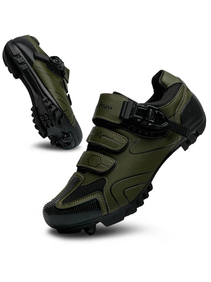 Primavera, Sapatos de Ciclismo MTB com Grampos para Homem, Sapatos Desportivos em Carbono, Velocidade, Corrida de Montanha, Sapatos de BTT
