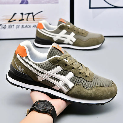 Chaussures de marche Double Star, chaussures de sport respirantes en mesh, chaussures tendance polyvalentes pour hommes