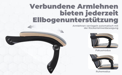 Sedia da gaming WOTSTA con poggiapiedi, sedia gamer ergonomica con cuscino lombare e poggiatesta, sedia per computer regolabile in altezza