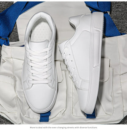 Sapatos de couro sintético para homem, ténis, sapatos casuais da moda, calçado de lazer para homem, ténis masculinos, calçado vulcanizado para homem, sapatos para casal, sapatos para mulher