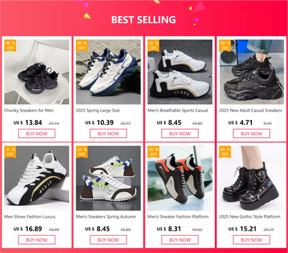 Modne męskie buty streetwear i skateboardowe, luksusowe sneakersy treningowe z oddychającej siateczki, casualowe tenisówki męskie