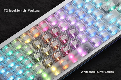 Everglide AE68 Pro Gaming Keyboard 8000Hz Polling Rate High Performance 0.001mm Rapid Trigger ADC Direct Link Dual RGB Lamp