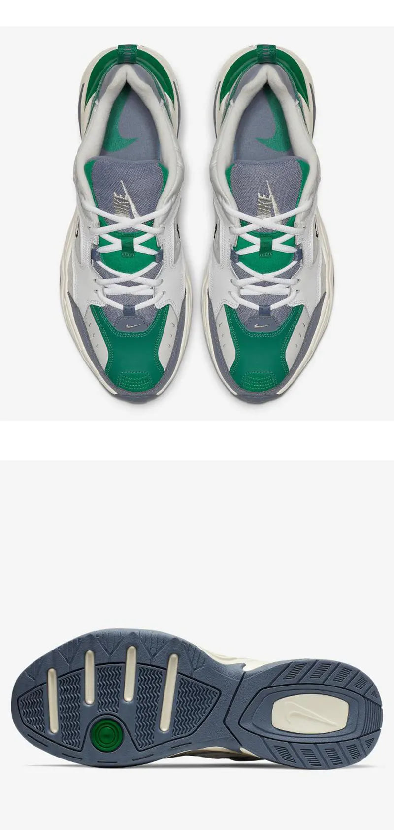 Nike officiella äkta M2K TEKNO dämpade casual sportskor för män AV4789-009