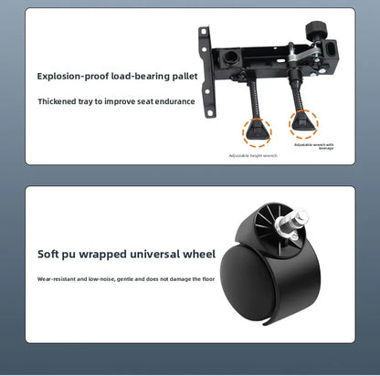 Gaming Chair Comfortable Sedentary Ergonomic Game Chair Reclining Massage Rotating Chair