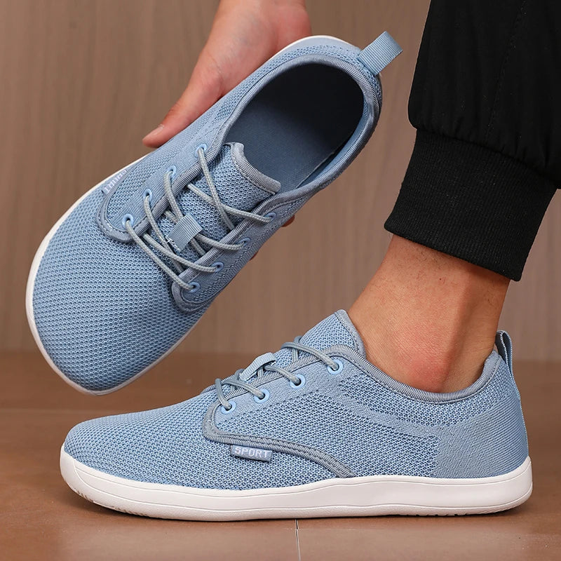 Barefoot Shoes, Men's Casual Running Sports, Breathable One-Foot Shoes, Lightweight and Minimalist Walking Shoes, Oversized