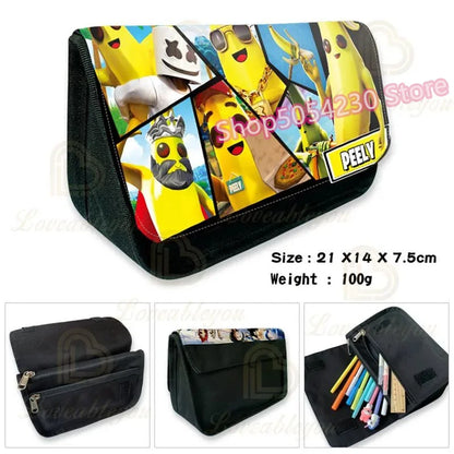 Fortnited 3PCS Backpack for Boys Victory Game 16 Inch Water Resistant Preschool Knapsack Cool Elementary School Backpacks