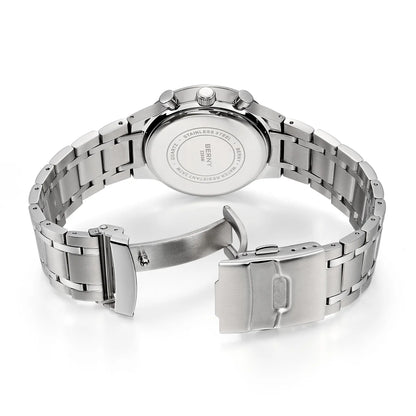 BERNY Watches for Men Fashion Casual Multi-function Chronograph Quartz Men's Watch Luminous Date Colorful Sports Wristwatch