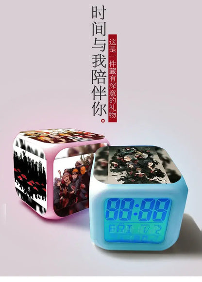 Fortnite Alarm Clock Cute Fashion Cartoon Personalized Creative Kawaii Minimalist LED Alarm Clock Gift for Friends' Birthday