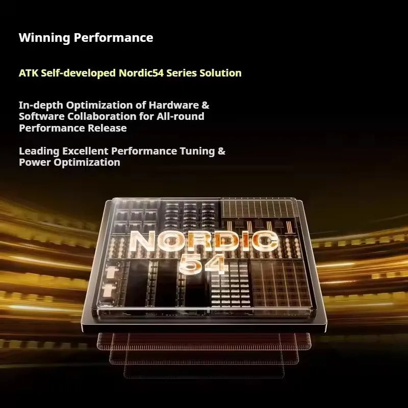 ATK Blazing Sky X1 V2 Ultimate Dual-Mode-Wireless-Maus, leicht, PAW3950 Ultra, Dual 8K Hz, niedrige Latenz, anpassbare Ergonomie-Maus