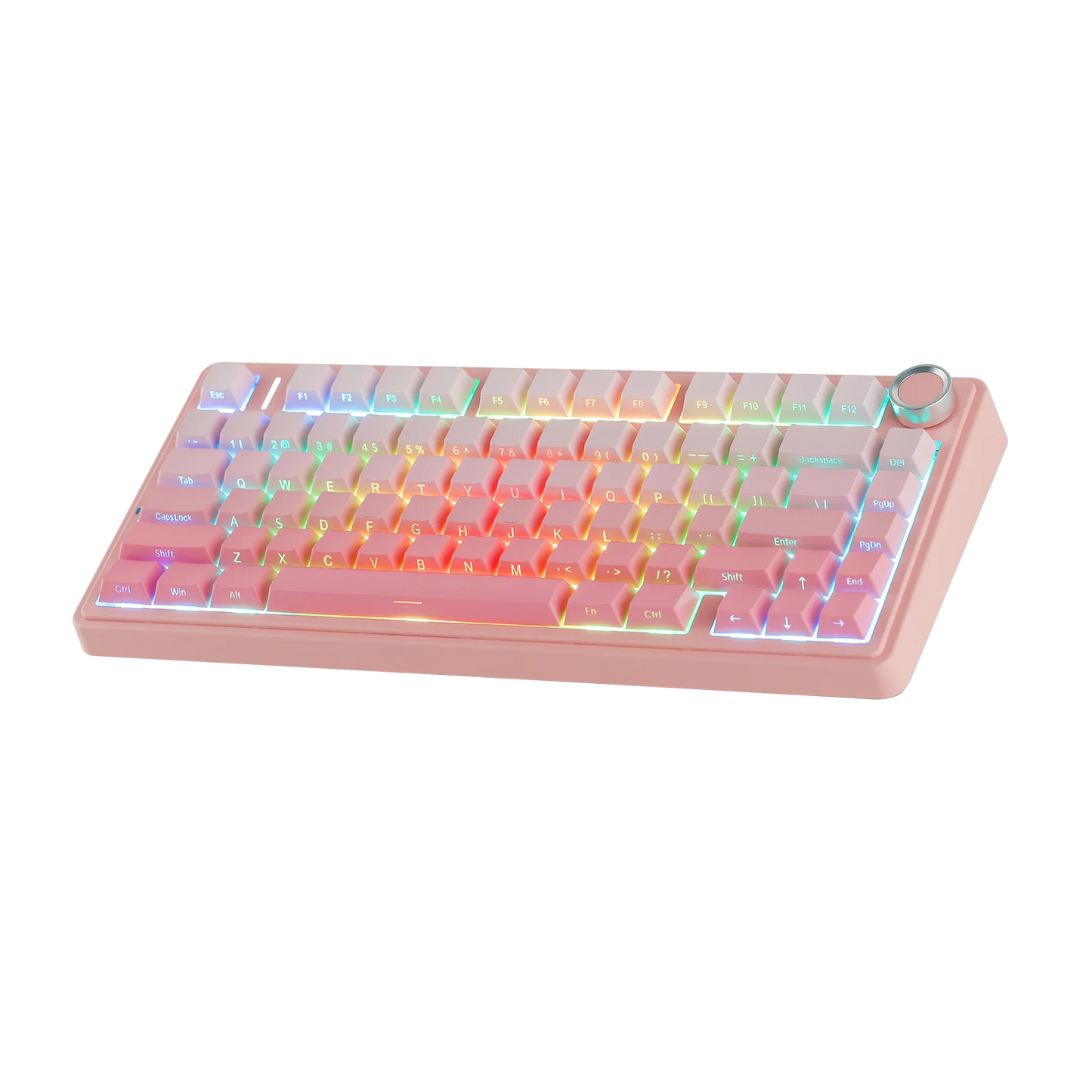 EPOMAKER x AULA F75 75% ANSI Gasket Hot-Swap Bluetooth 5.0/2.4G Wireless/Wired Mechanical Keyboard PBT Keycaps for Win/Mac