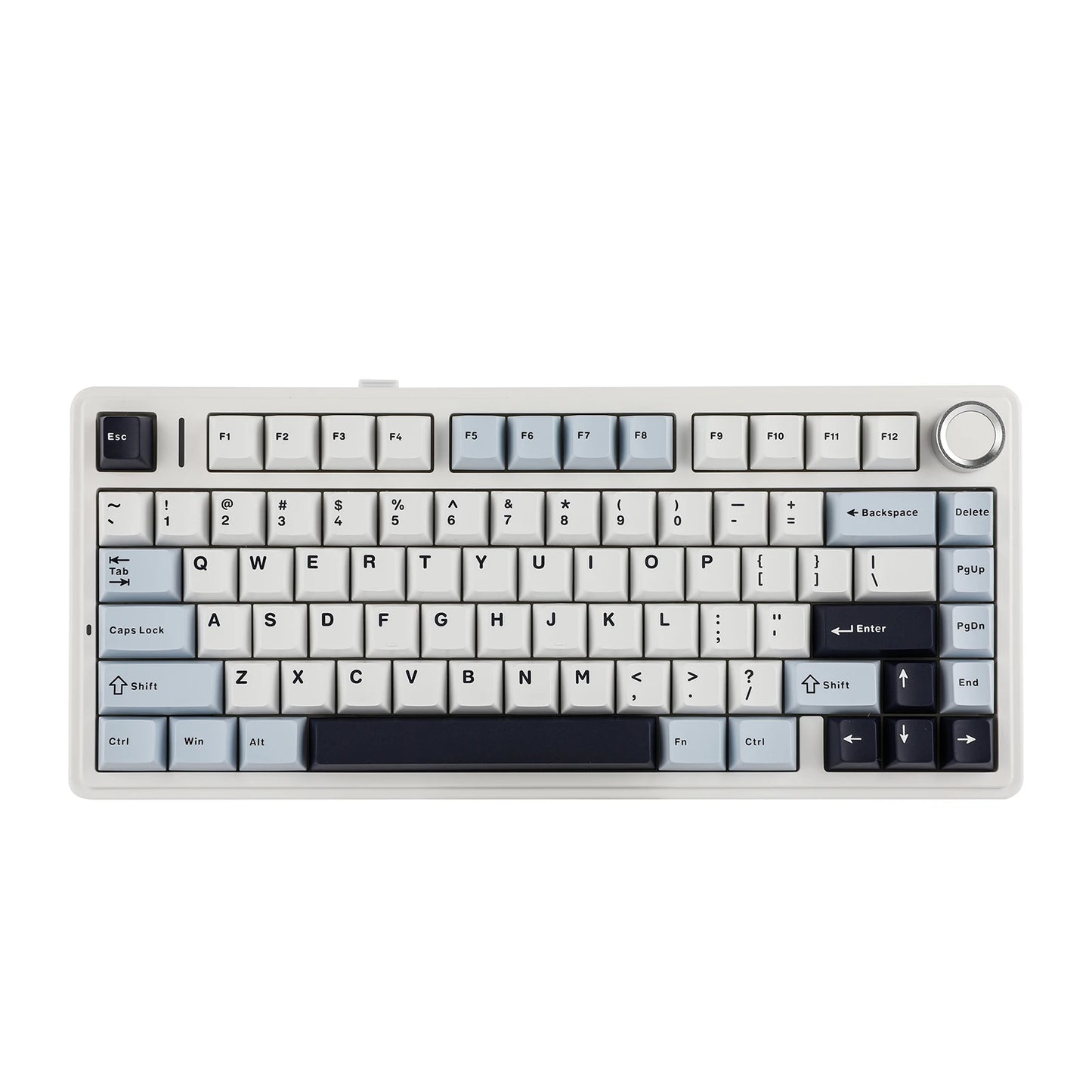 EPOMAKER x AULA F75 75% ANSI Gasket Hot-Swap Bluetooth 5.0/2.4G Wireless/Wired Mechanical Keyboard PBT Keycaps for Win/Mac