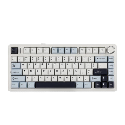 EPOMAKER x AULA F75 75% ANSI Gasket Hot-Swap Bluetooth 5.0/2.4G Wireless/Wired Mechanical Keyboard PBT Keycaps for Win/Mac