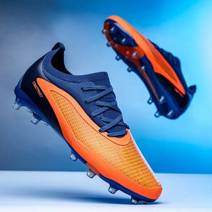 Chuteiras de Futebol para Homem Novas, com Pitons para Exterior, Respiráveis, Antiderrapantes, para Adulto, Desporto, Pitons Longos, Treino, Rapaz, Jogo, Confortáveis