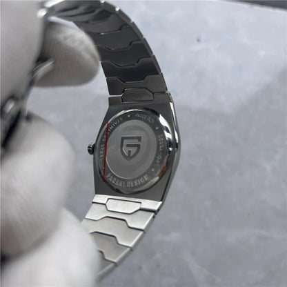 PAGANI DESIGN Men's Quartz Watches Ultra-Thin 7mm Series 222 Sapphire Stainless Steel Waterproof Watches for Man reloj hombre