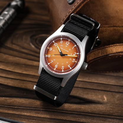 ML24 Field Watch Mens 38mm Vintage Military Style VH31 Sweep Quartz Domed Sapphire Super C3 Lume 316L Steel 100M