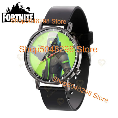 Fortnite Wristwatch for Men Women Watch Battle Game Print 2025 New Watches Quartz Wristwatch Female Children's Birthday Gifts