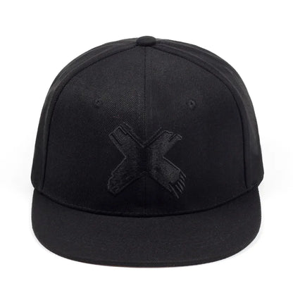 New Adult Snapback Caps Male Hip Hop Baseball Cap 3D Embroidery Flat Peak Caps Men Women Fitted Band Rock Hiphop Hat Female Bone