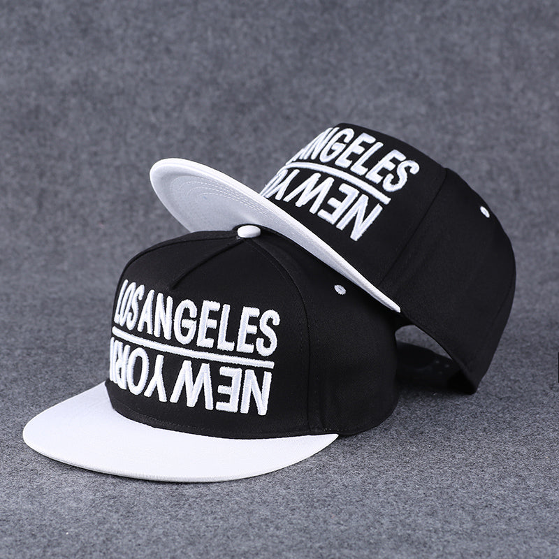 Gorra de béisbol unisex con alfabeto, estilo urbano de verano, bordada, con botón trasero, para exteriores, hip hop, ajustable y casual para hombre y mujer
