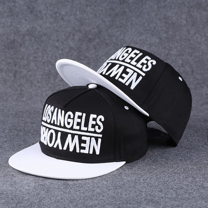 Gorra de béisbol unisex con alfabeto, estilo urbano de verano, bordada, con botón trasero, para exteriores, hip hop, ajustable y casual para hombre y mujer