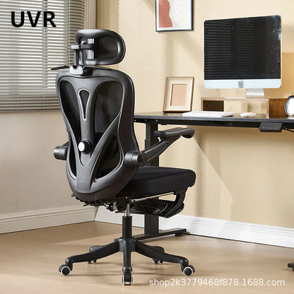 UVR Ergonomic Office Chair with Reclining Mesh Back, Adjustable Height Computer Chair, Comfortable Executive Desk Chair for Home & Office