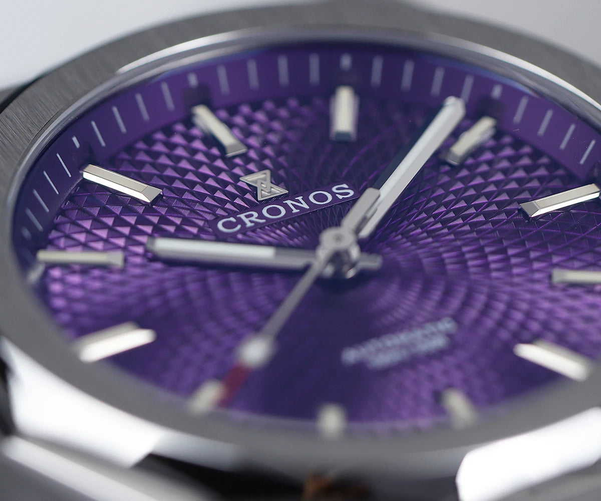 Cronos Luxury Men's Watch 36mm Automatic PT5004 Miyota 90S5 Wristwatches Sapphire 10ATM See-through Case Back L6050 men's watch
