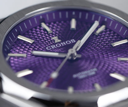 Cronos Luxury Men's Watch 36mm Automatic PT5004 Miyota 90S5 Wristwatches Sapphire 10ATM See-through Case Back L6050 men's watch