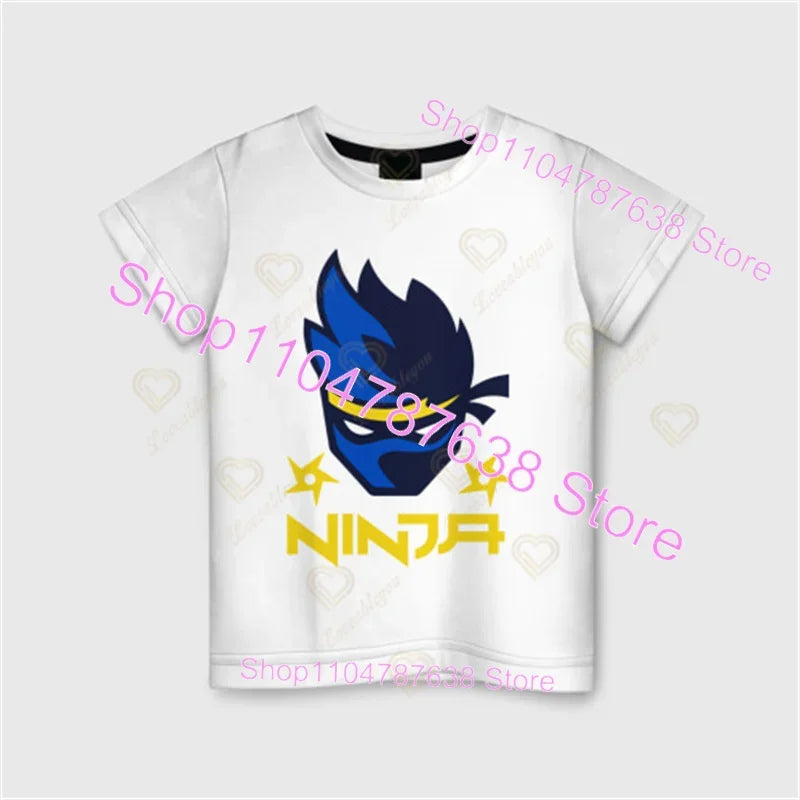 T-shirt Peely Fortnite girocollo estiva a maniche corte, top streetwear Battle Royale per abbigliamento casual