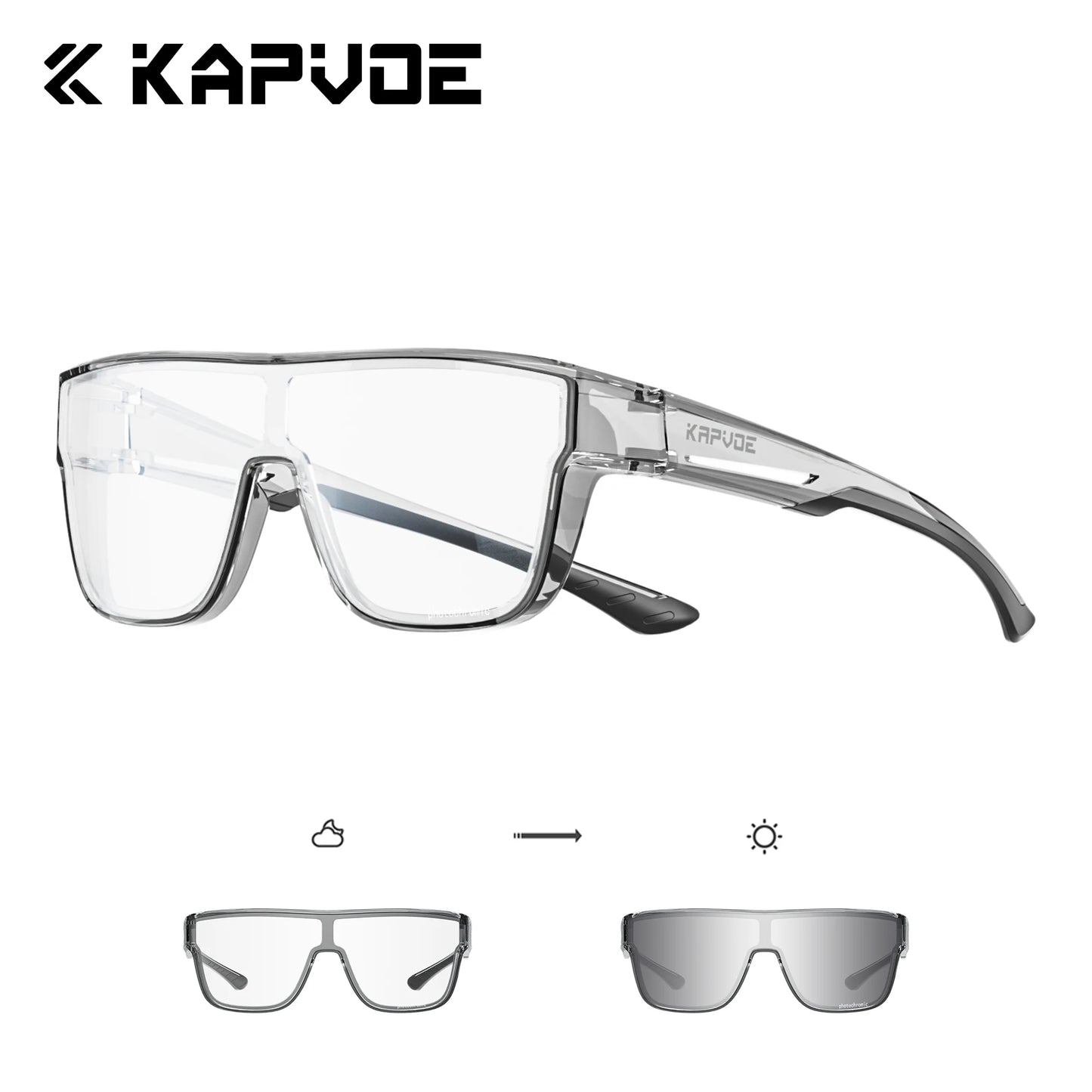 Kapvoe Fitover Sunglasses Fit Over Sunglasses Polarized Lens Wear Over Prescription Eyeglasses UV Protection Men Women