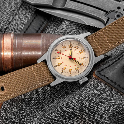 THORN Retro Military Watch 36mm Made of NH35A Movement SHY-043 Sport Watch Unisex Men's and Women's Luxury