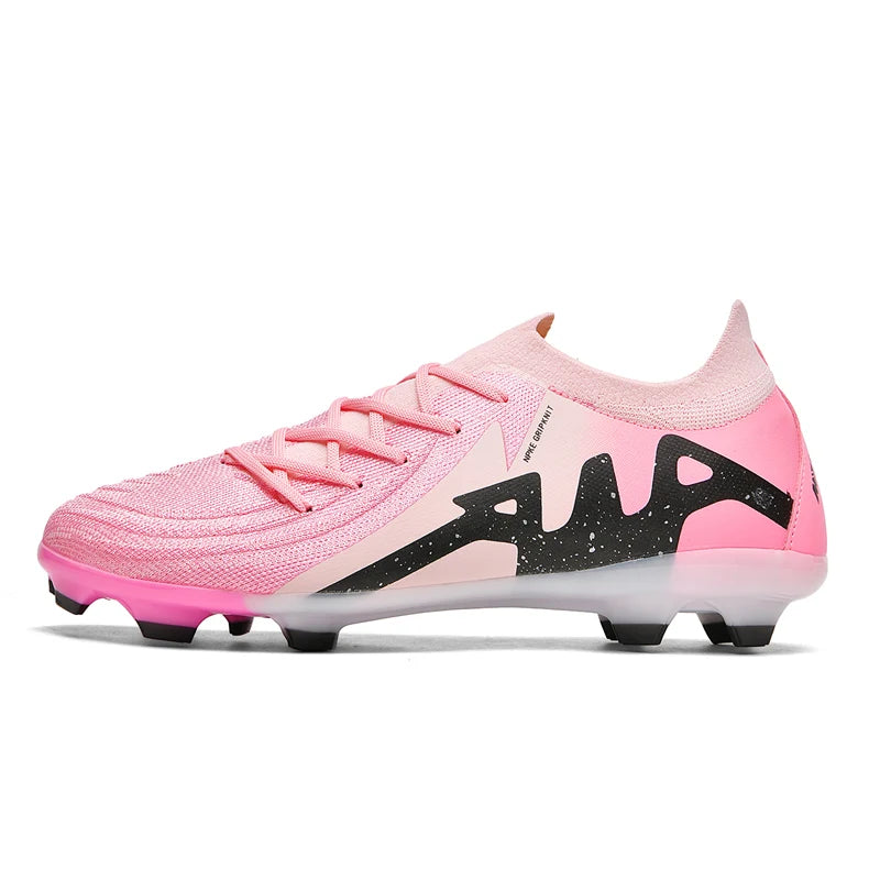 New Men's Soccer Shoes Adult Non-Slip Boys Adult Futsal Sport Football Boots Grass Cleats Indoor Ultralight Turf Comfortable
