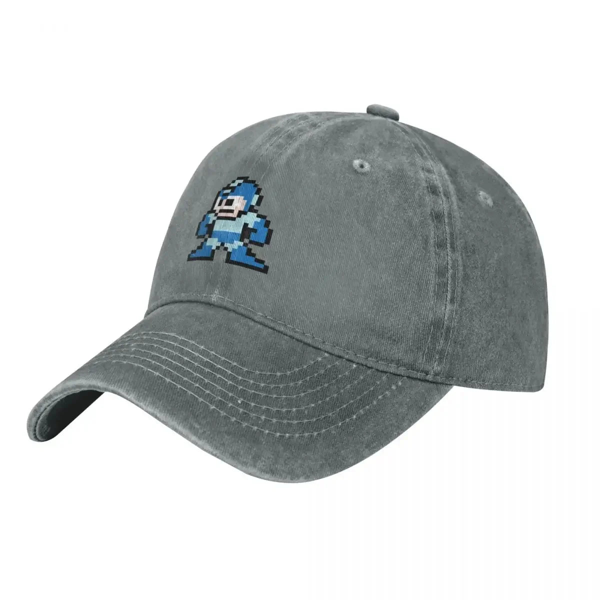 Megaman 8 bites baseball sapka, új, aranyos, vintage, luxus sapka férfiaknak és nőknek
