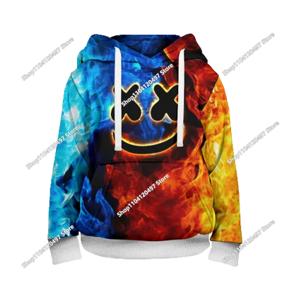 2025 New Fortnite Hoodies 3D Print Men's Hoodie Harajuku Long Sleeve Oversized Sweatshirt Man Hoodies Unisex Cosplay Clothing