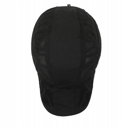 Unisex SPORTS betűs nyomtatású, gyorsan száradó baseball sapka, napszemüveg, szabadtéri nyári, lélegző hálós napellenző sapka, beret, napellenző, golf sapka