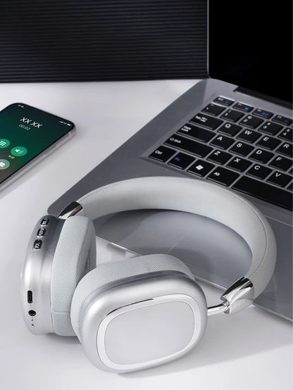 Casque sans fil circumaural, puce Jerry 5.3, longue autonomie, casque sans fil pour bureau et musique, casque de jeu sans fil