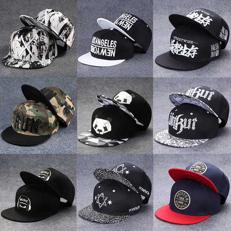 Gorra de béisbol unisex con alfabeto, estilo urbano de verano, bordada, con botón trasero, para exteriores, hip hop, ajustable y casual para hombre y mujer