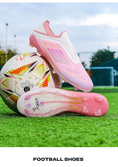 Neue Herren-Fußballschuhe für Kunstrasen – bequeme Fußballschuhe, Sport-FG-Rasenschuhe, Futsal, rutschfest, Outdoor, für Erwachsene, ultraleicht und rutschhemmend