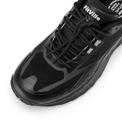 Fittington Wide Sneakers for Men Slip-on Hiking Shoes Soft Comfortable Men Running Shoe Slip Resistant Walking Shoes with Arch