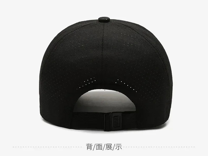 Summer Breathable Mesh Quick Drying Men Women's Baseball Cap Outdoor Sports Travel Fishing Climbing Cycling Runnning Hat