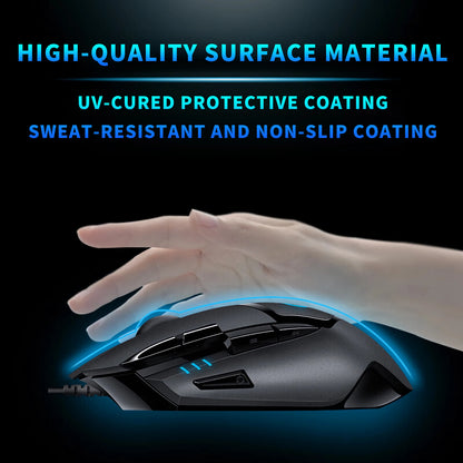 Logitech (G) G402 herní myš drátová myš pro e-sport mechanická myš s programovatelnými makry pro CSGO, PUBG a kompetitivní hraní