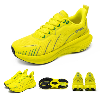 ONEMIX blanc chaussures de course sur route pour hommes coussin d'air chaussures de Sport en plein Air hommes formateurs été chaussures de Jogging chaussures pour femmes