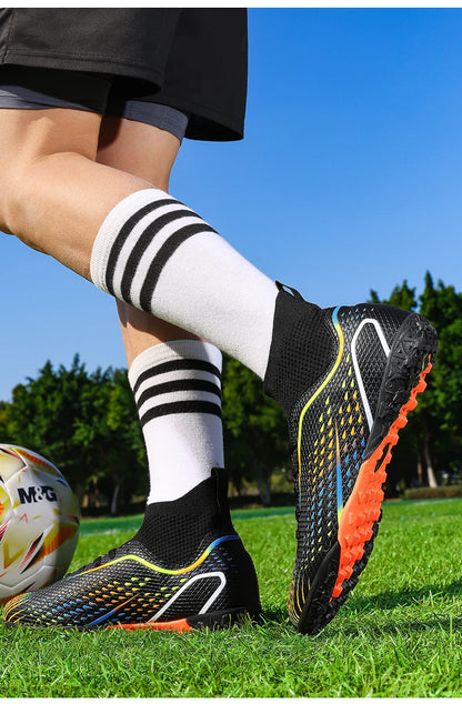 New Men's Soccer Shoes Hot Sale High-Quality Football Boots Women Unisex Futsal Cleats Ultralight Professional TF/FG Sneakers