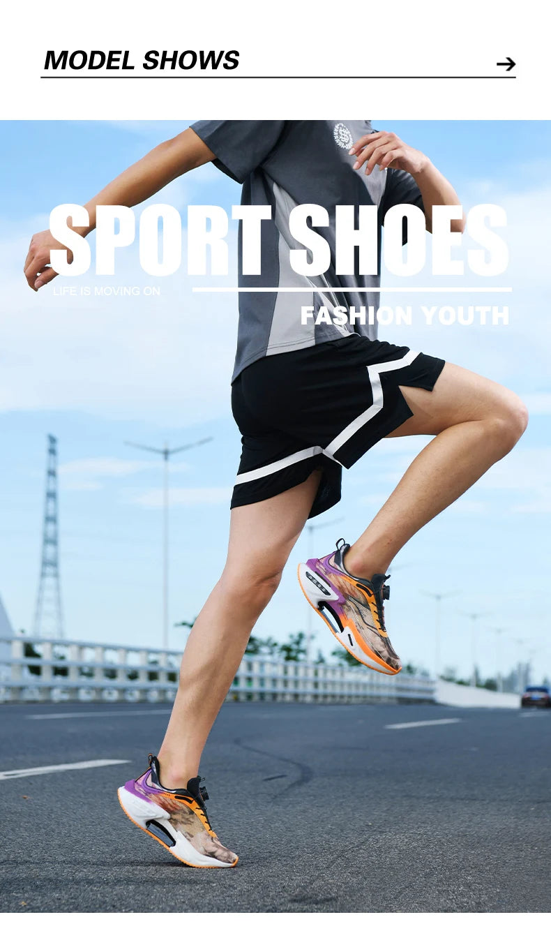 Running Shoes Training Speciality Marathon Men Sports Breathable Lightweight Women's Comfortable Nonskid Leisure Sneakers