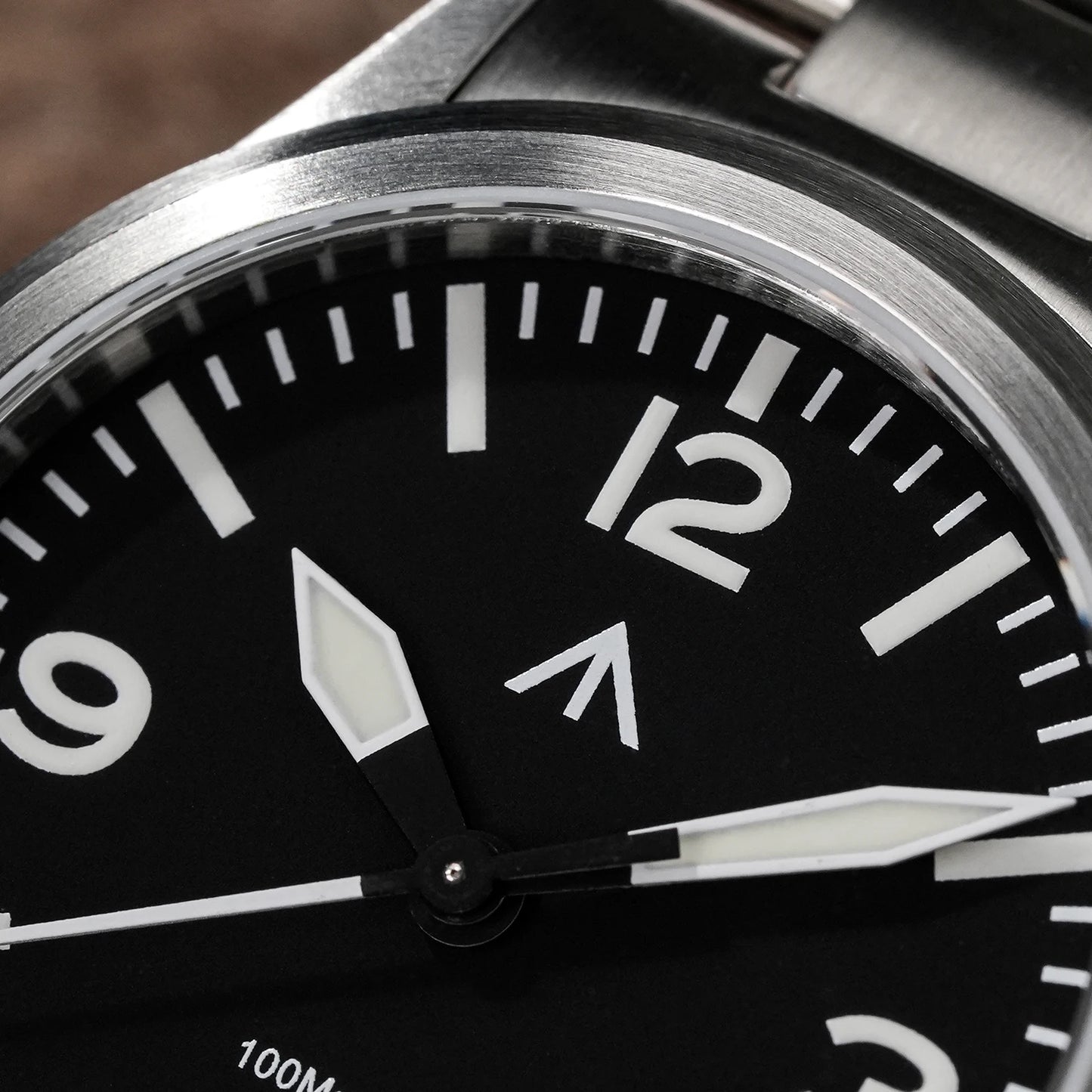Militado  ML18 36mm Men Watch VH31 Quartz Movement Watches Luminous Sapphire Double Domed Crystal Waterproof Vintage Wristwatch