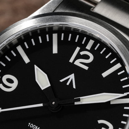 Militado  ML18 36mm Men Watch VH31 Quartz Movement Watches Luminous Sapphire Double Domed Crystal Waterproof Vintage Wristwatch